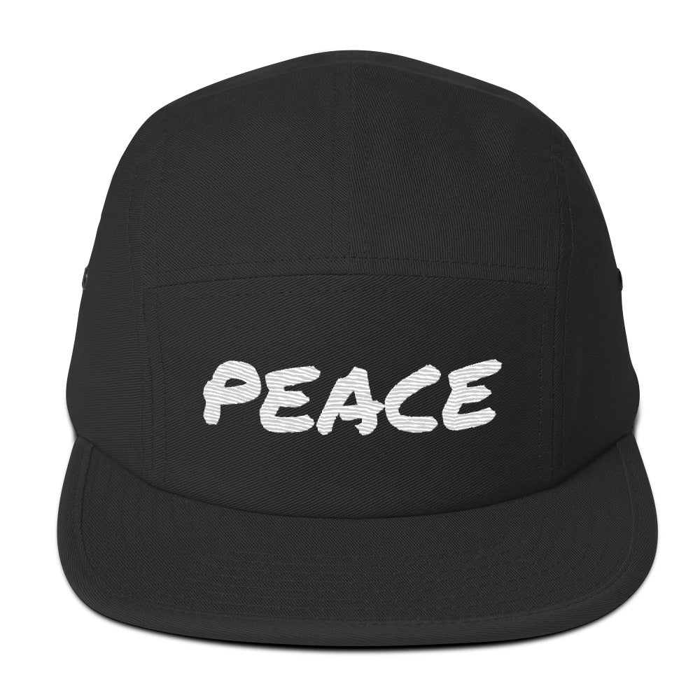 Peace Five Panel Cap