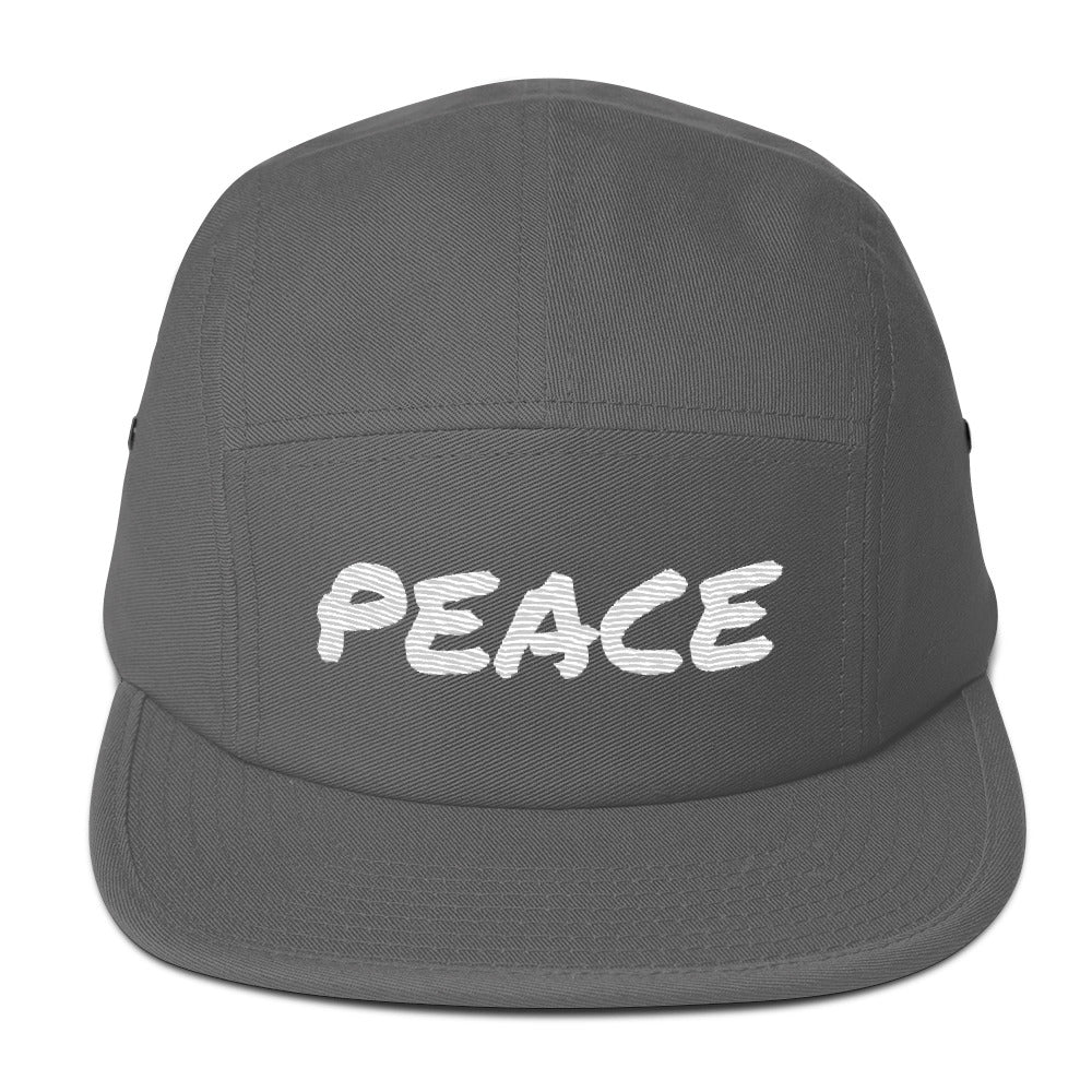 Peace Five Panel Cap