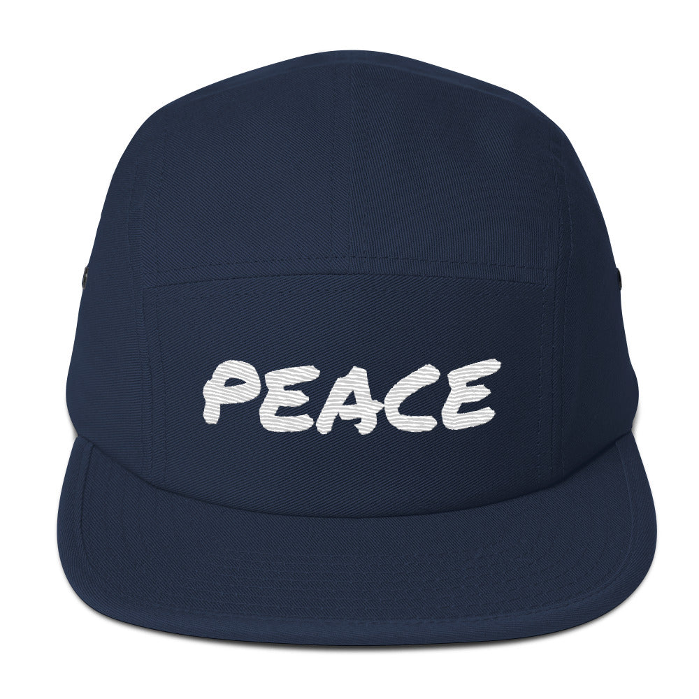 Peace Five Panel Cap