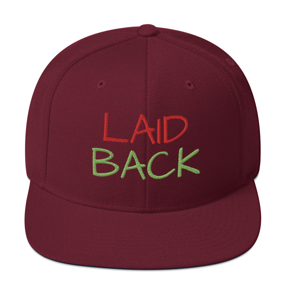 Laid Back Snapback Hat