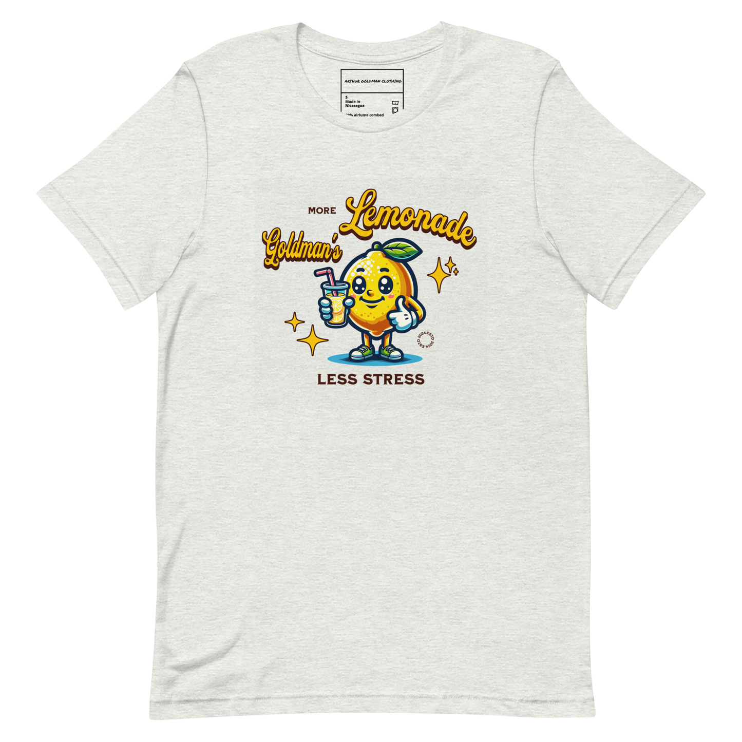 Goldman's Lemonade Less Stress T-Shirt