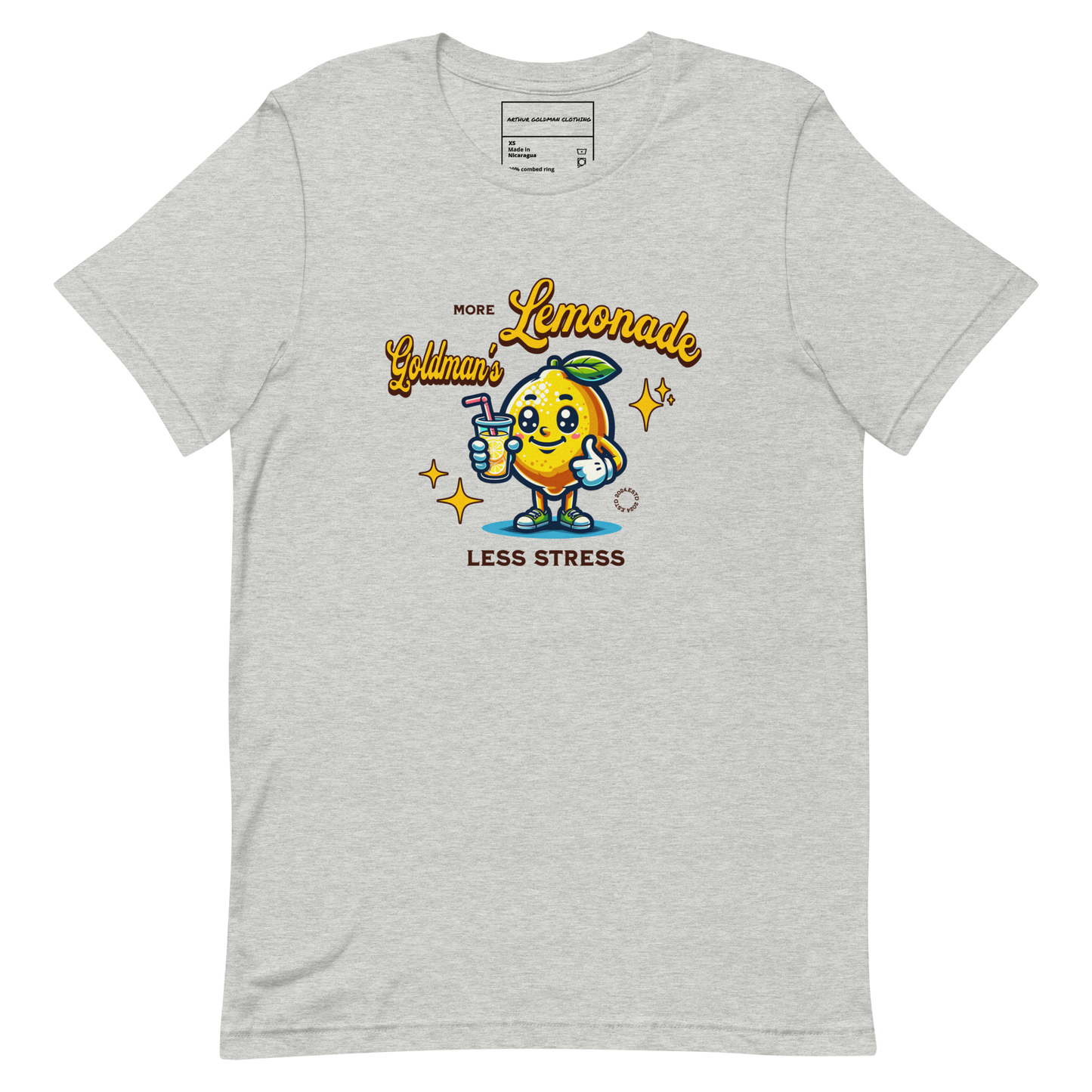 Goldman's Lemonade Less Stress T-Shirt