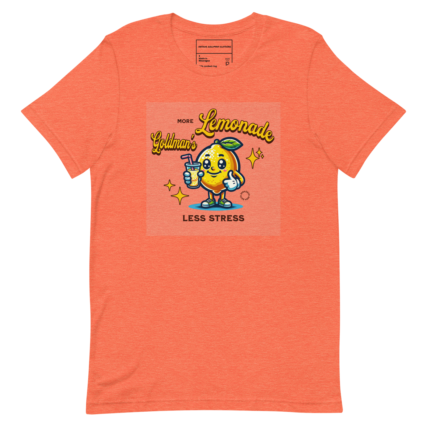Goldman's Lemonade Less Stress T-Shirt