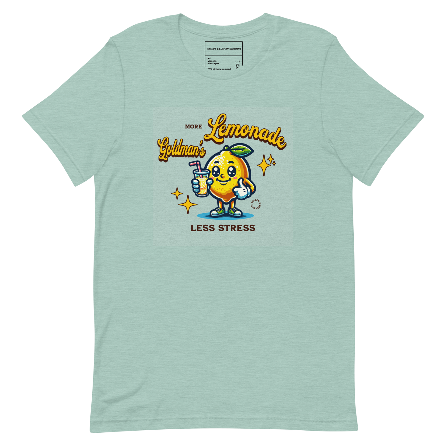 Goldman's Lemonade Less Stress T-Shirt