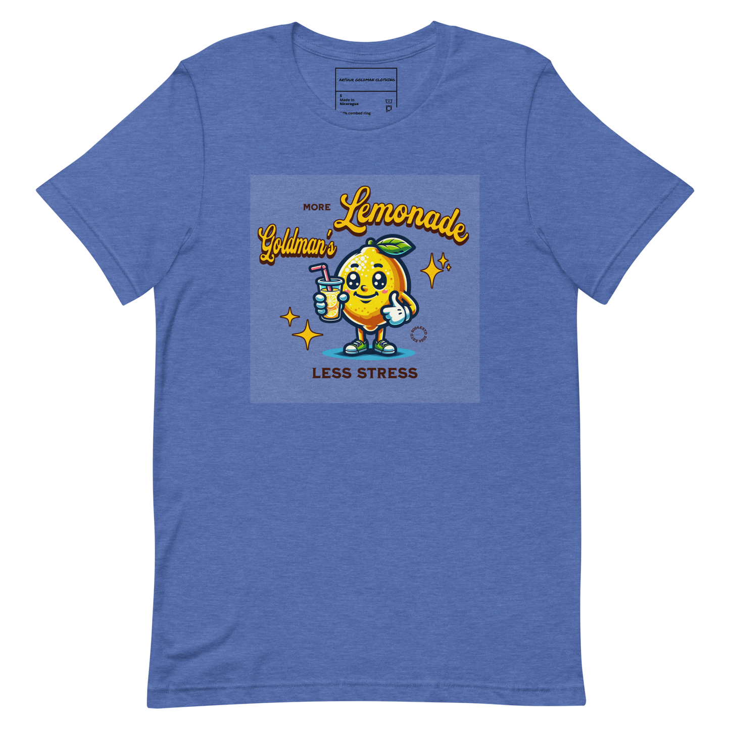 Goldman's Lemonade Less Stress T-Shirt
