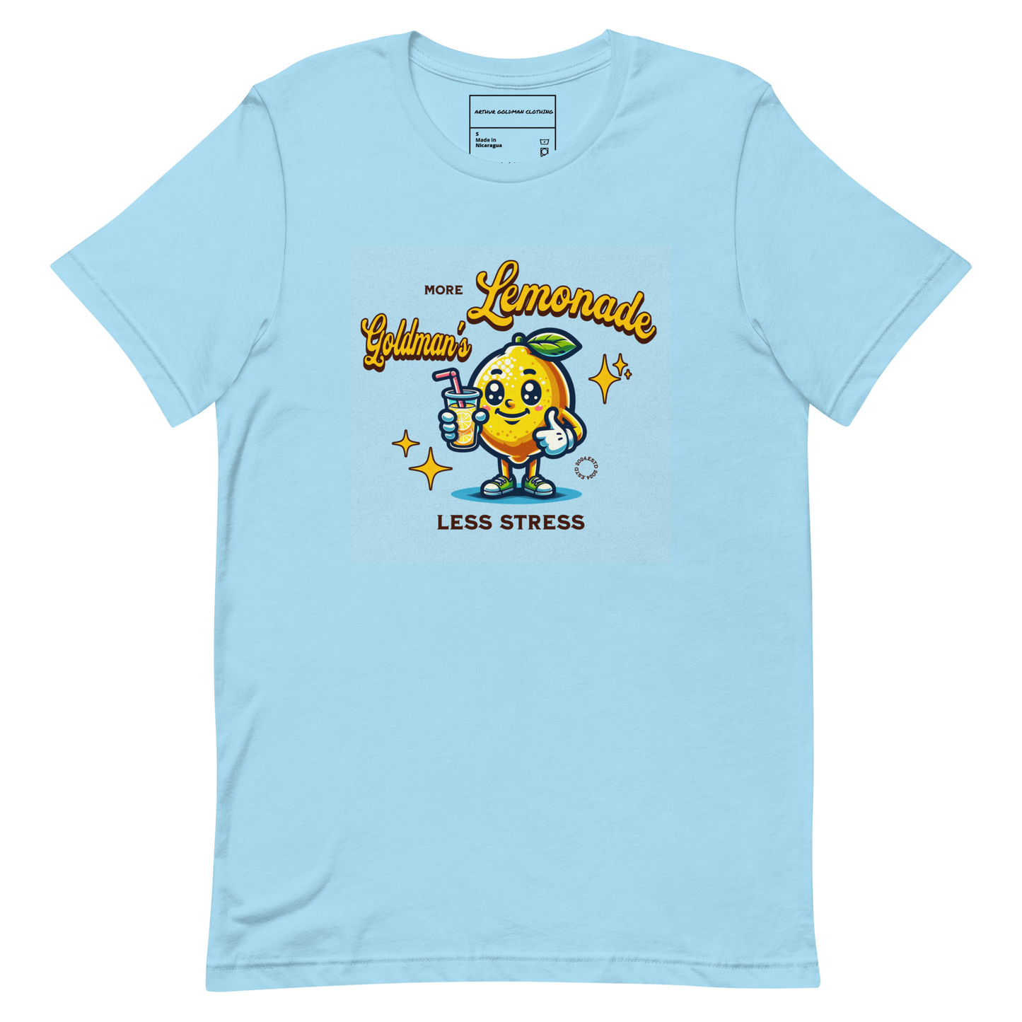 Goldman's Lemonade Less Stress T-Shirt