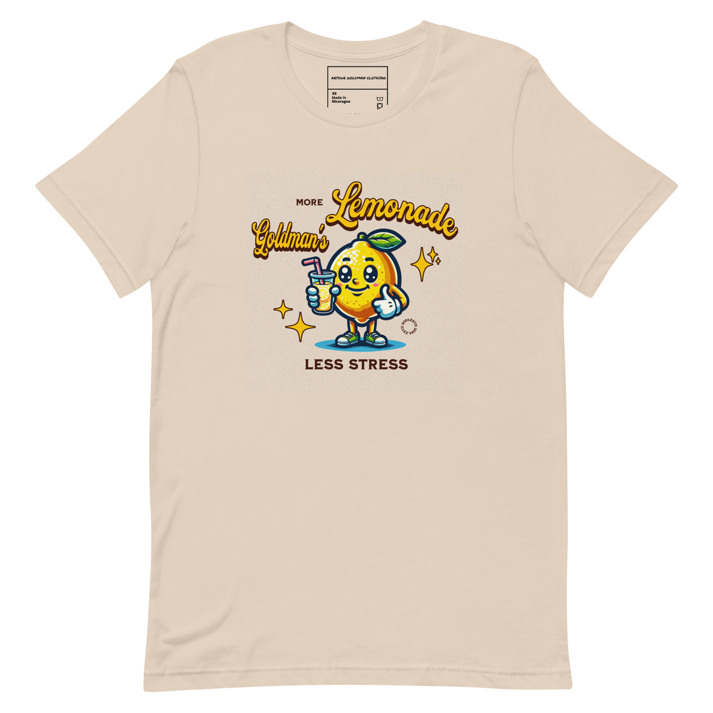 Goldman's Lemonade Less Stress T-Shirt