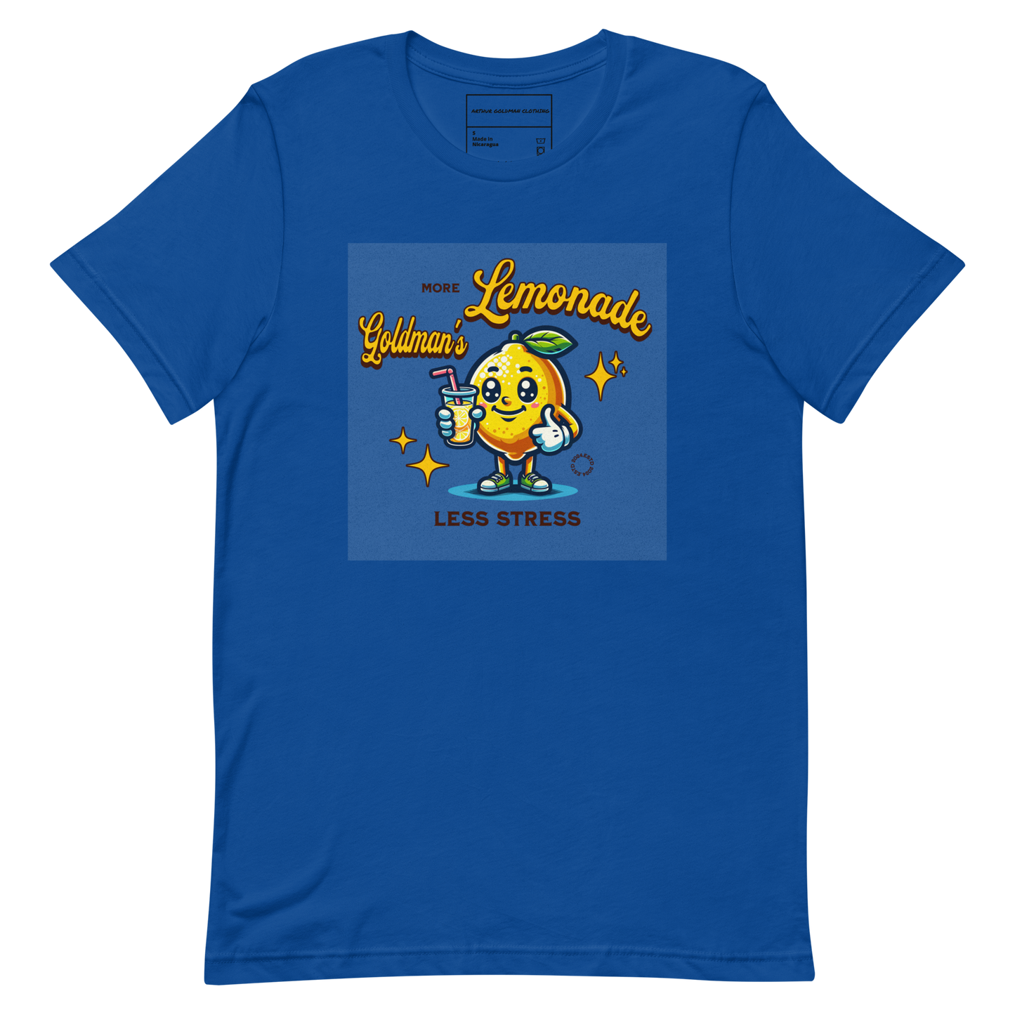Goldman's Lemonade Less Stress T-Shirt