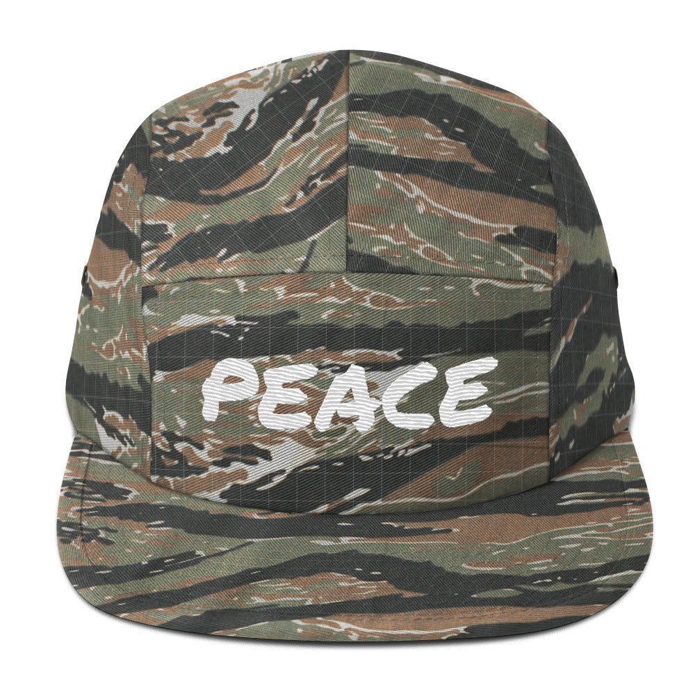 Peace Five Panel Cap