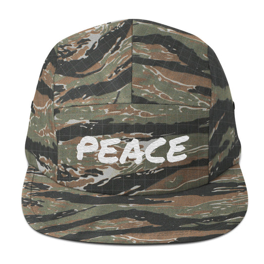 Peace Five Panel Cap