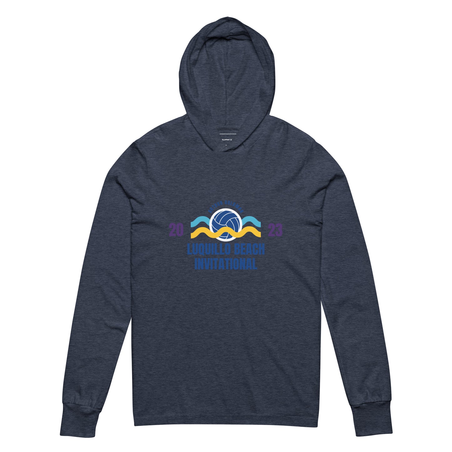 Luquillo Beach Invitational Hooded long-sleeve tee