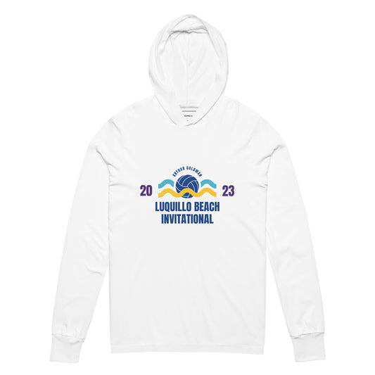 Luquillo Beach Invitational Hooded long-sleeve tee