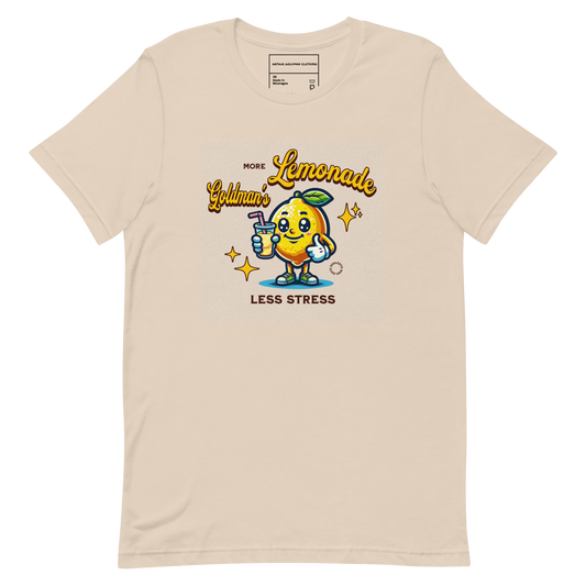 Goldman's Lemonade Less Stress T-Shirt