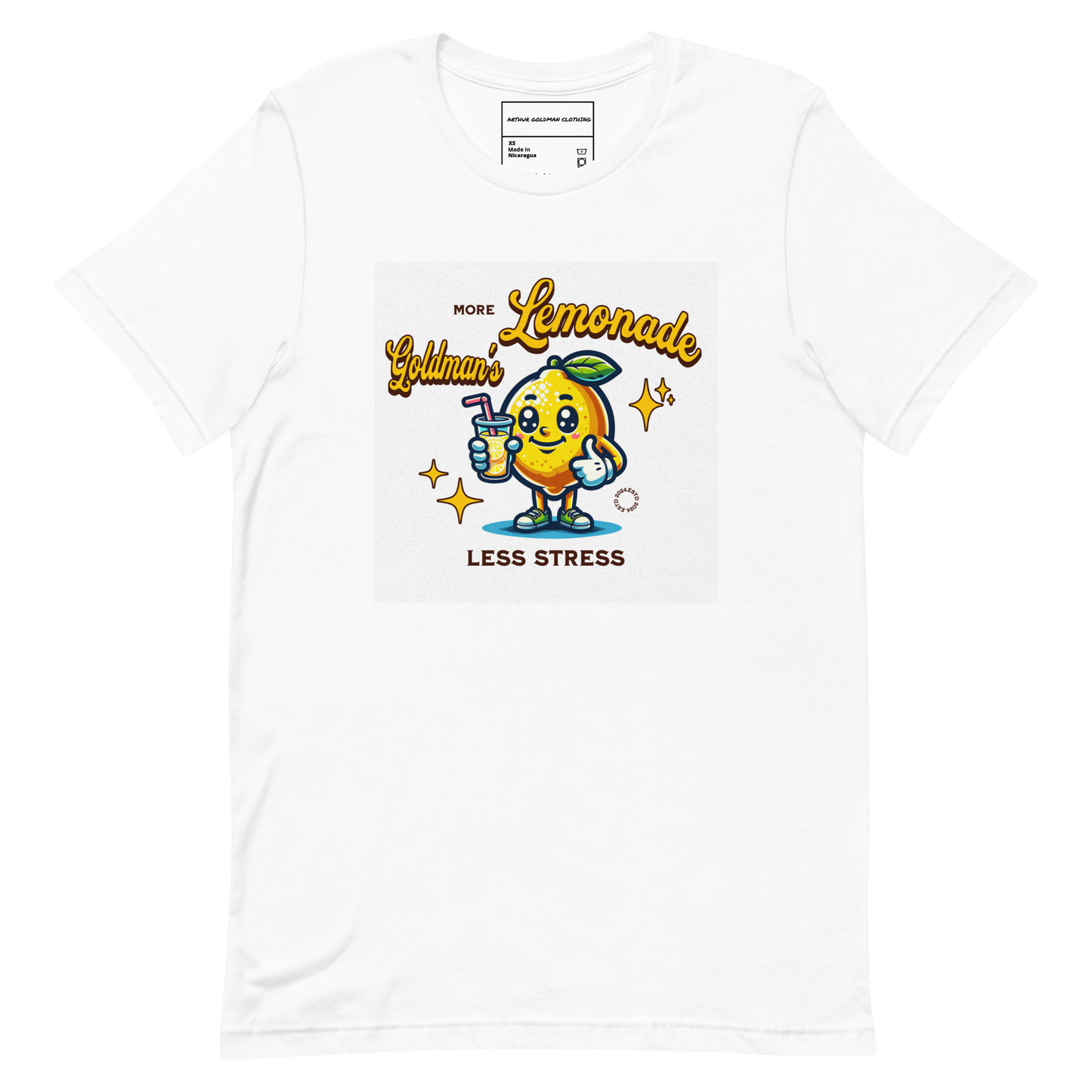 Goldman's Lemonade Less Stress T-Shirt