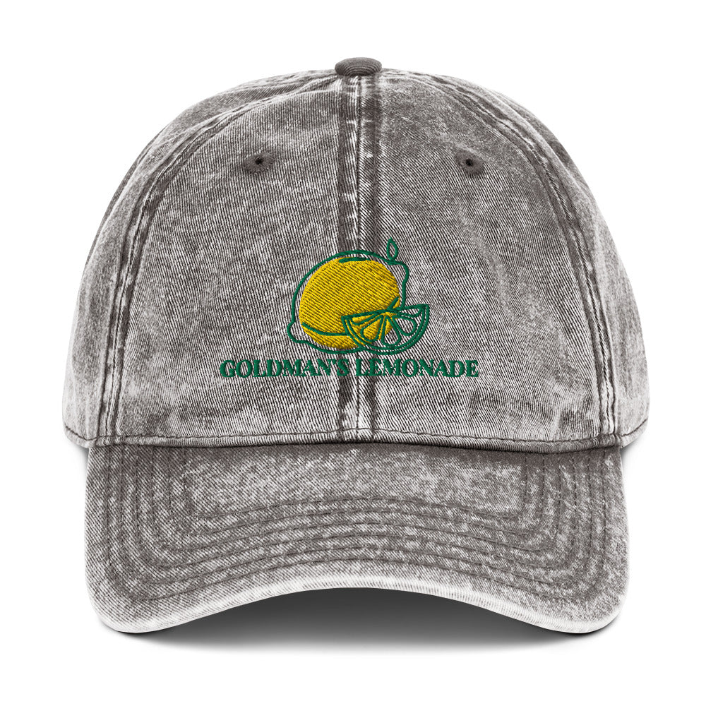 Goldman's Lemonade Vintage Cotton Twill Cap