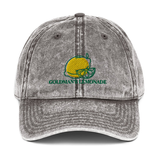 Goldman's Lemonade Vintage Cotton Twill Cap