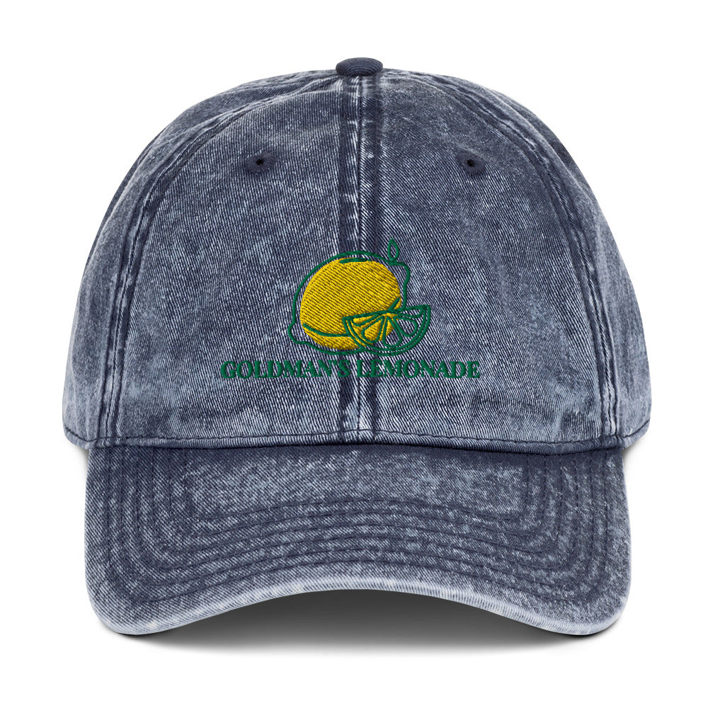 Goldman's Lemonade Vintage Cotton Twill Cap