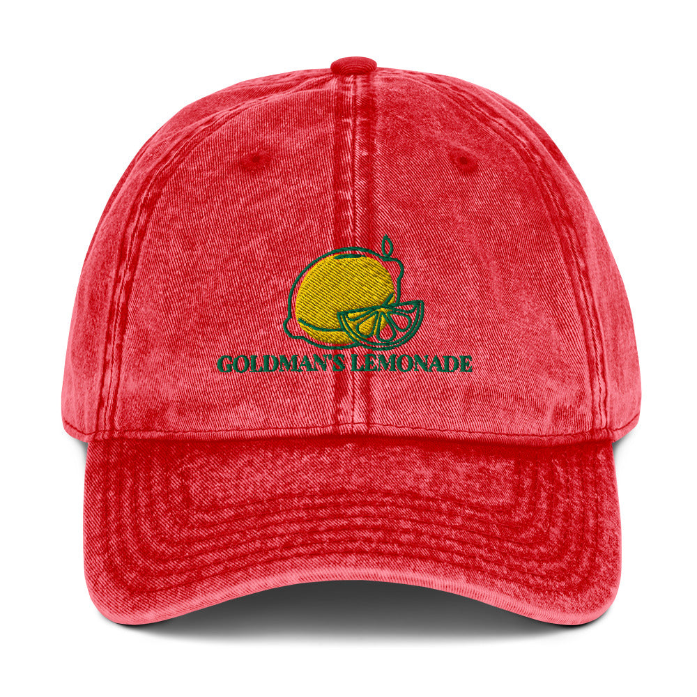 Goldman's Lemonade Vintage Cotton Twill Cap